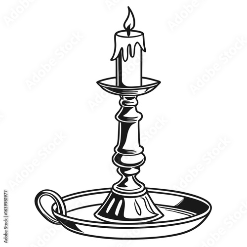 candlestick with candles