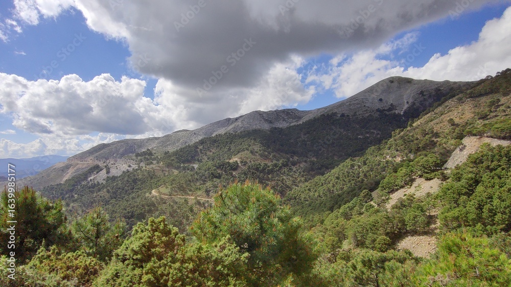 Naklejka premium Nature view around Ronda, Spain