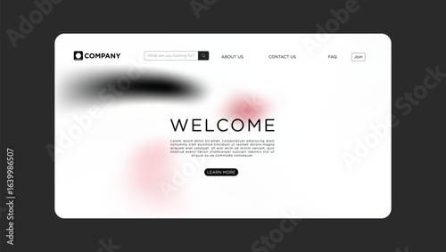 Clean modern website design welcomes visitors to explore company info and connect with support fast