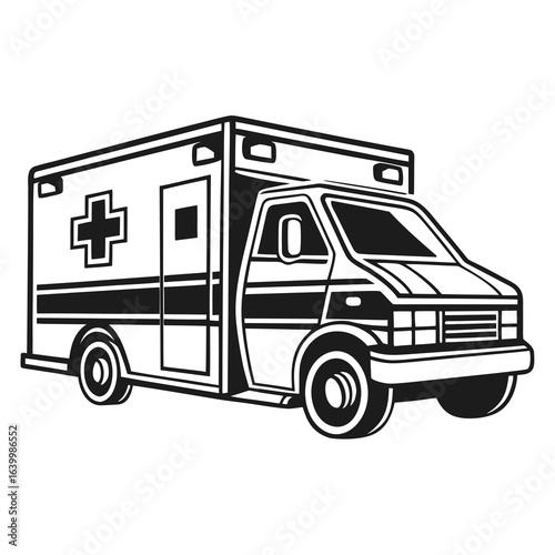 vector illustration of a truck