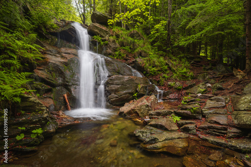 waterfalls of the Jeseníky mountains, waterfall, water, stream, forest, nature, river, cascade, landscape, green, rock, fall, stone, falls, flow, tree, trees, park, mountain, rocks, creek, travel, mos