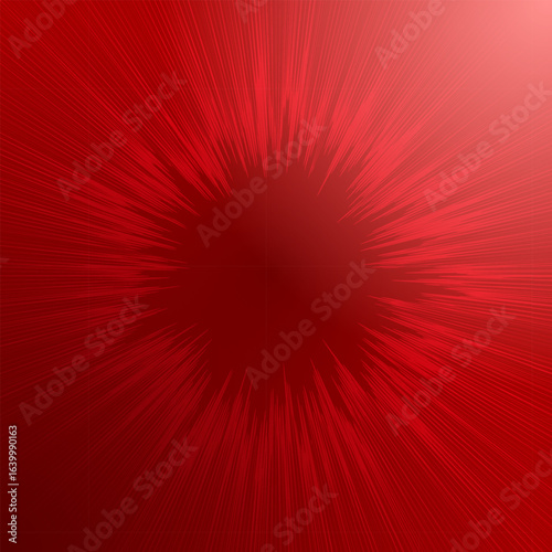 Fundo vermelho explosivo