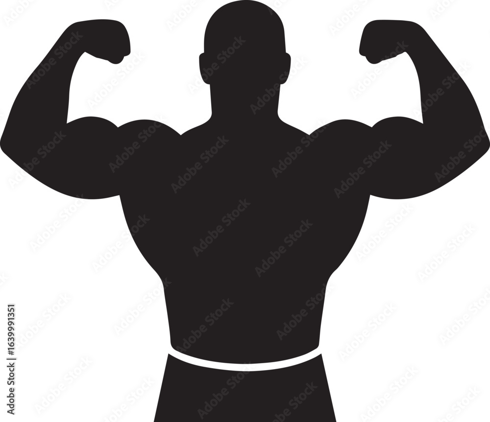 Fototapeta premium bodybilder 