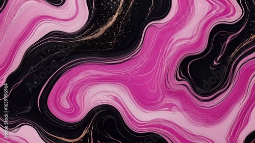 Wallpaper Mural Marble fluid wave artwork, creating an ideal visual that is both calm and dynamic Torontodigital.ca