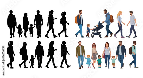 group of people traveling.ai