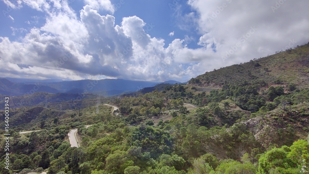 Fototapeta premium Nature view around Ronda, Spain