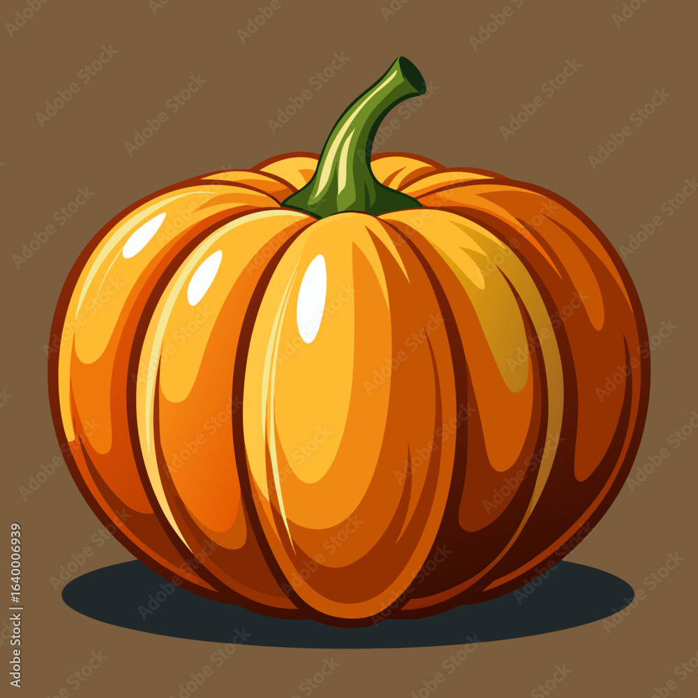 Obraz premium vector illustration of a pumpkin