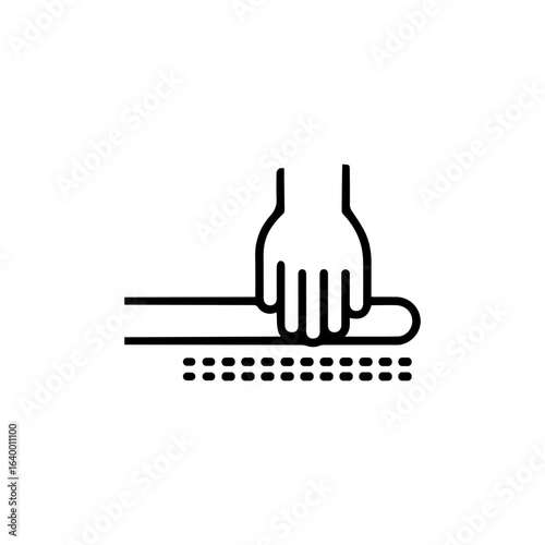  Tactile Paving Icon – Blind and Visually Impaired Accessibility