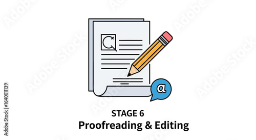 Proofreading And Editing Services Illustration For Content Creation Process