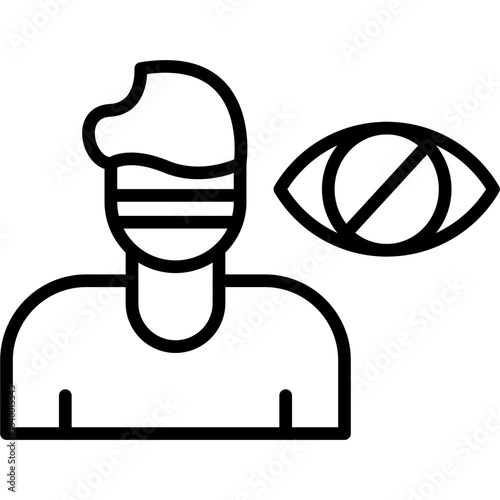 Blind Icon