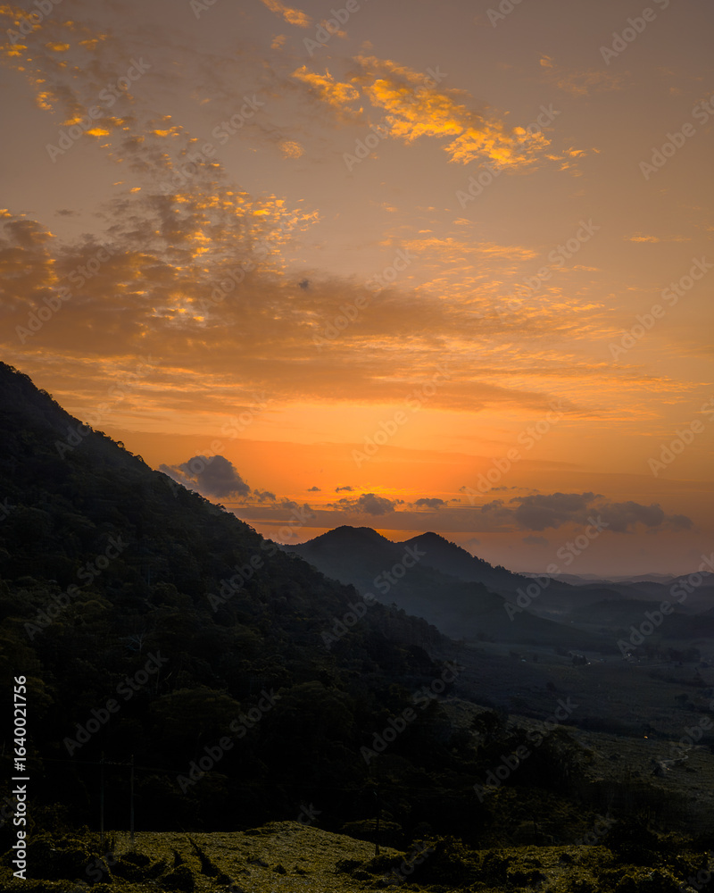 Obraz premium Sunset KERALA