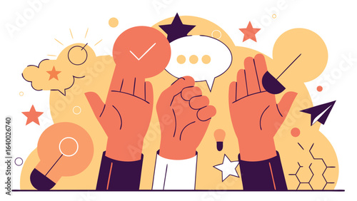 vector illustration of a family