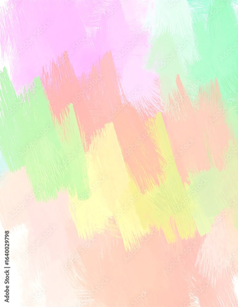 Obraz premium Abstract pastel paint strokes