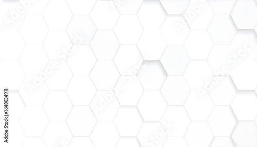 Abstract pattern of repeating hexagons