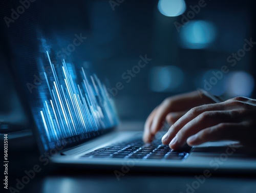 Business man using digital chatbot Artificial Intelligence (AI) with hacking and stop alert. cyber attack network, spyware or Malicious software. Technology cyber security and cybercrime.