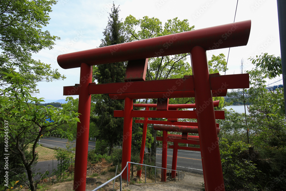 岡山県倉敷市 穴場稲荷遊歩道 岡山県倉敷市 穴場稲荷遊歩道