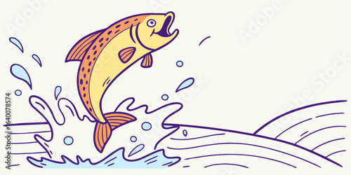 Vector Fishing and Outdoor Adventure