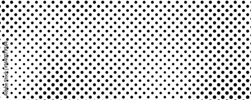 Monochrome halftone background with dots