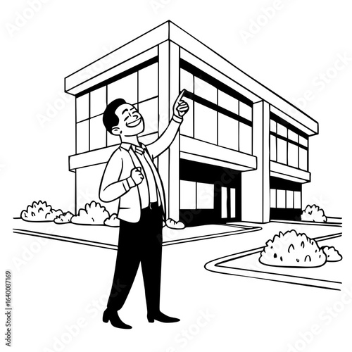man in the office