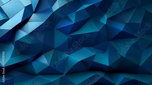 Abstract geometric polygon style background with beautiful pattern mosaic