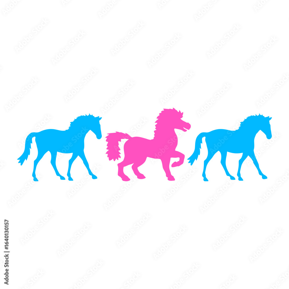 Obraz premium Horse Stallion Be Different Special Best Friend Fabulous Proud