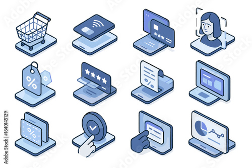 Purchase payment vector augmented secure billing checkout price breakdown icons history lock