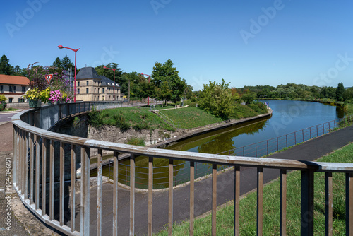 canal des houillères de la Sarre à Sarralbe