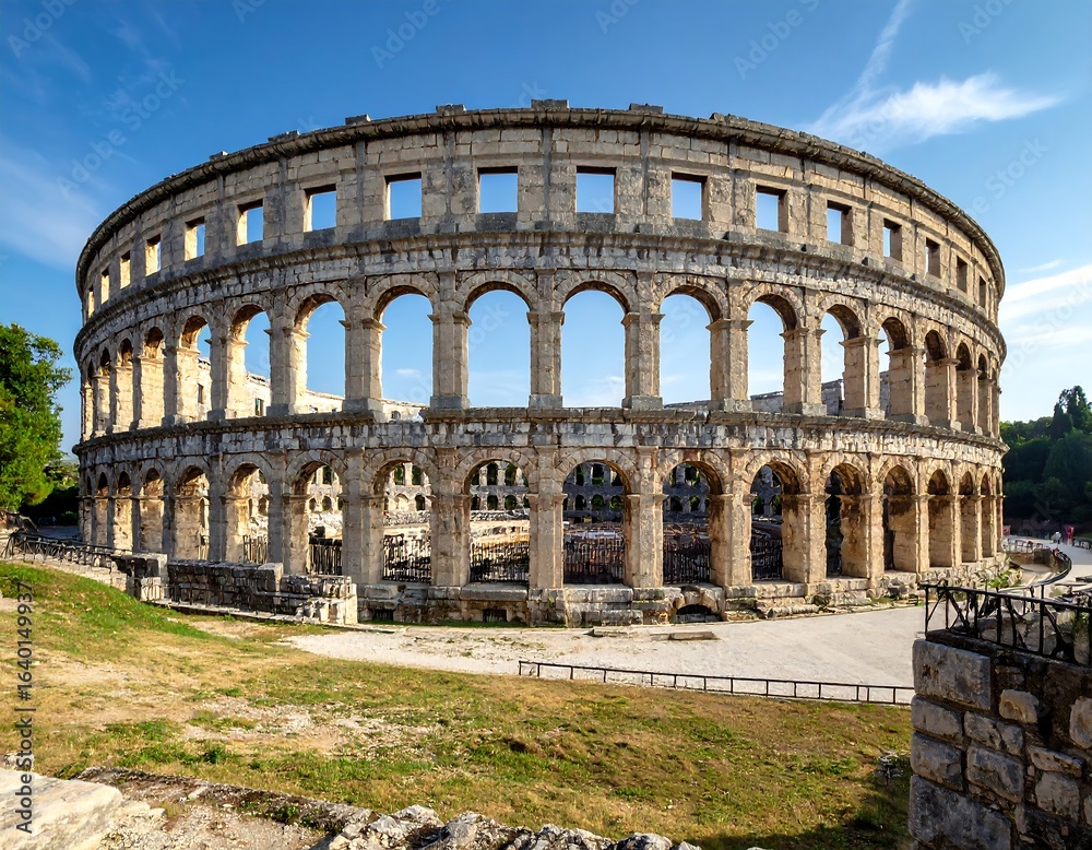 Fototapeta premium Ancient arena, vast and grand