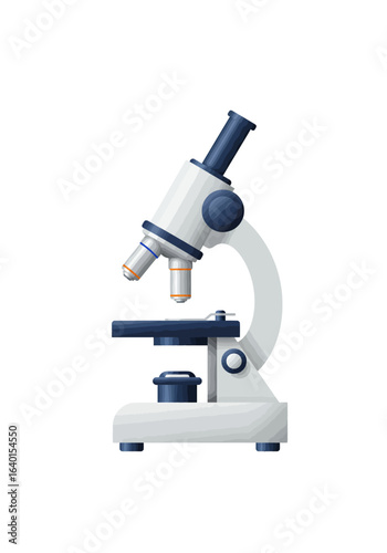 Scientific exploration with a modern laboratory microscope for detailed observation and research purposes