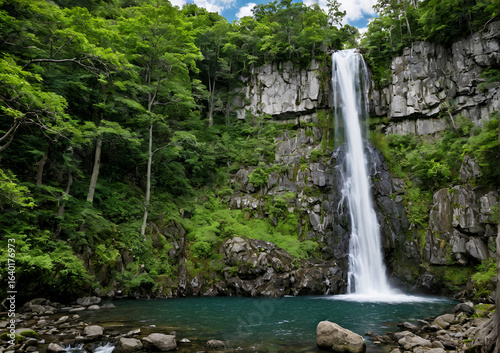 waterfall in the forest