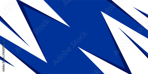 Free Download 
Abstract sport background zigzag white on clean blue color with empty space for text - GFXLoad