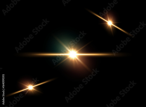 Realistic bright light effects