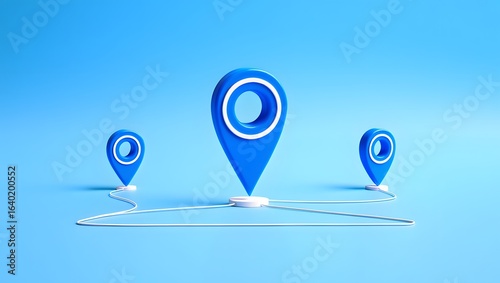 Find location concept gps navigation map pointer pin icon destination search route way