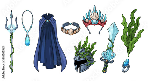 Imaginative Nautical Garments and Accessories: A Treasure Trove from the Sea
