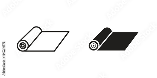 Construction film roll icon elements. doodle graphics icons.