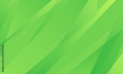 Dynamic Green Abstract Hexagonal Shapes Background Modern Geometric Technology Design