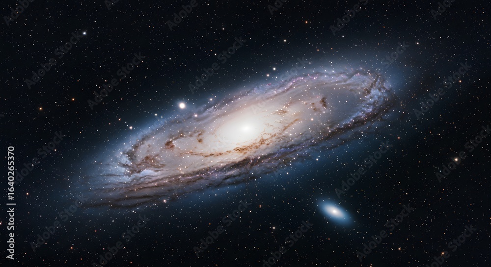 Fototapeta premium space galaxy in space