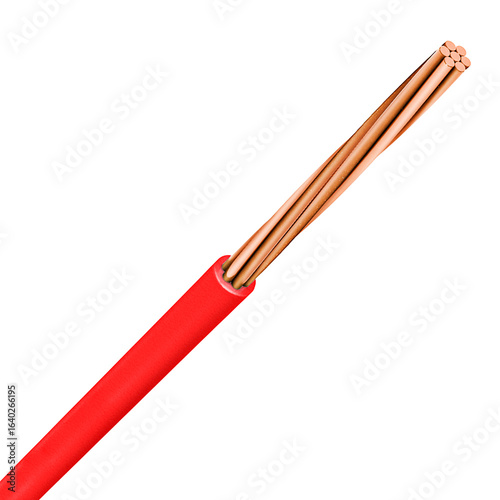 THNN 7-wire cable, halogen-free, insulated, bare and sintox