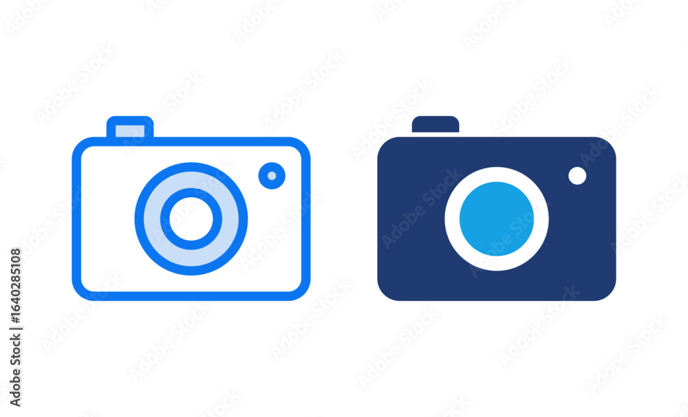 Camera icon vector illustration. photo camera sign and symbol. photography icon. Camera icon vector illustration. photo camera sign and symbol. photography icon.