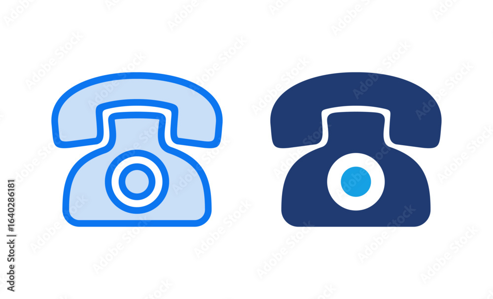 Telephone icon vector illustration. phone sign and symbol Telephone icon vector illustration. phone sign and symbol