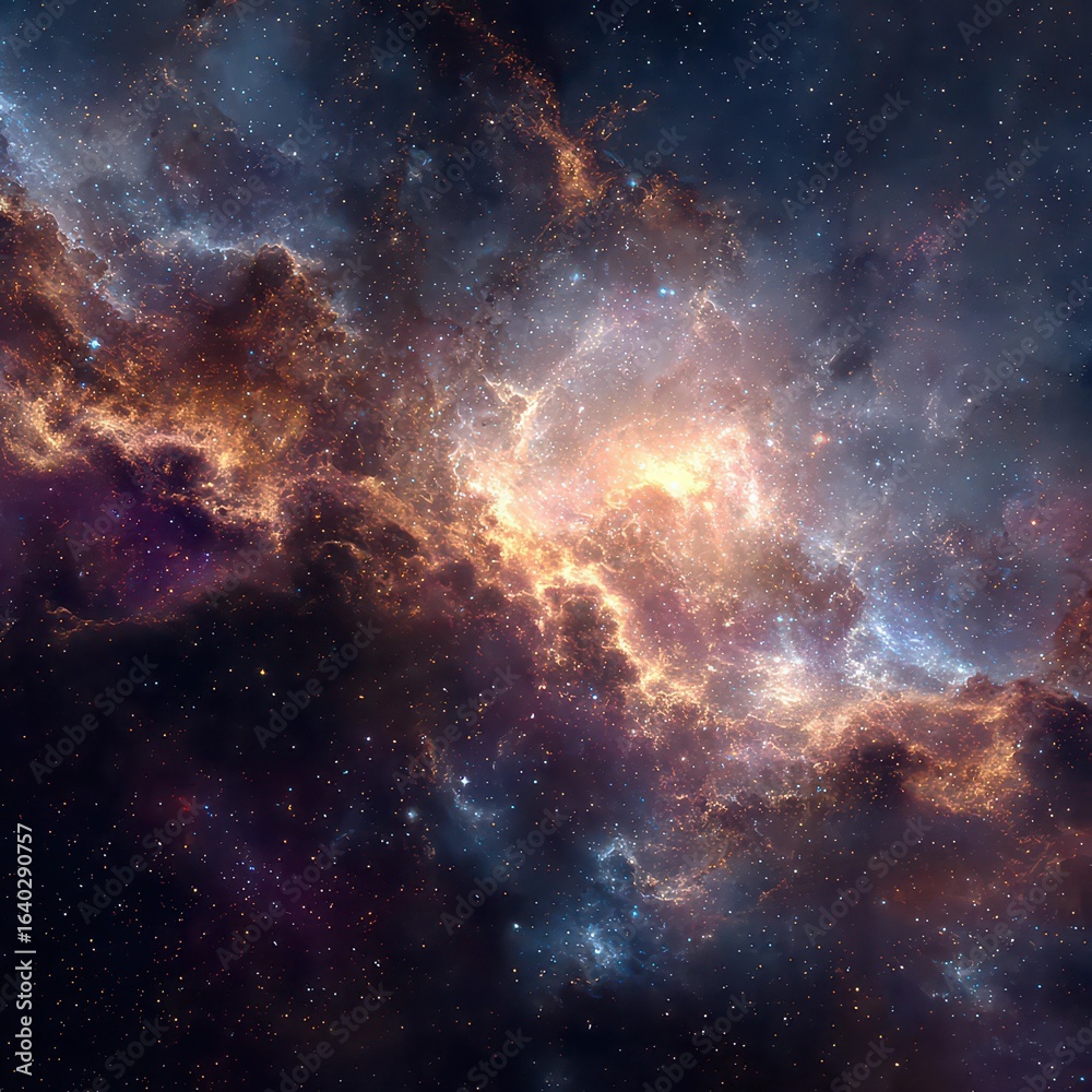 Fototapeta premium nebula in space