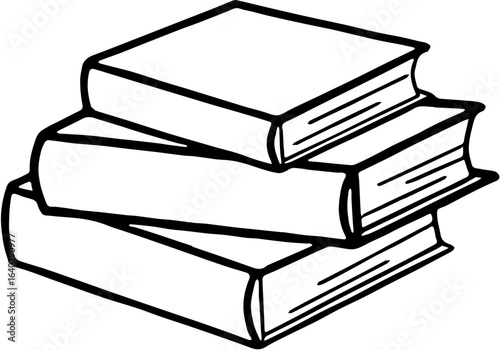 stack of books isolated,Stack of black books silhouette vector, Books icon, Book stack silhouette vector