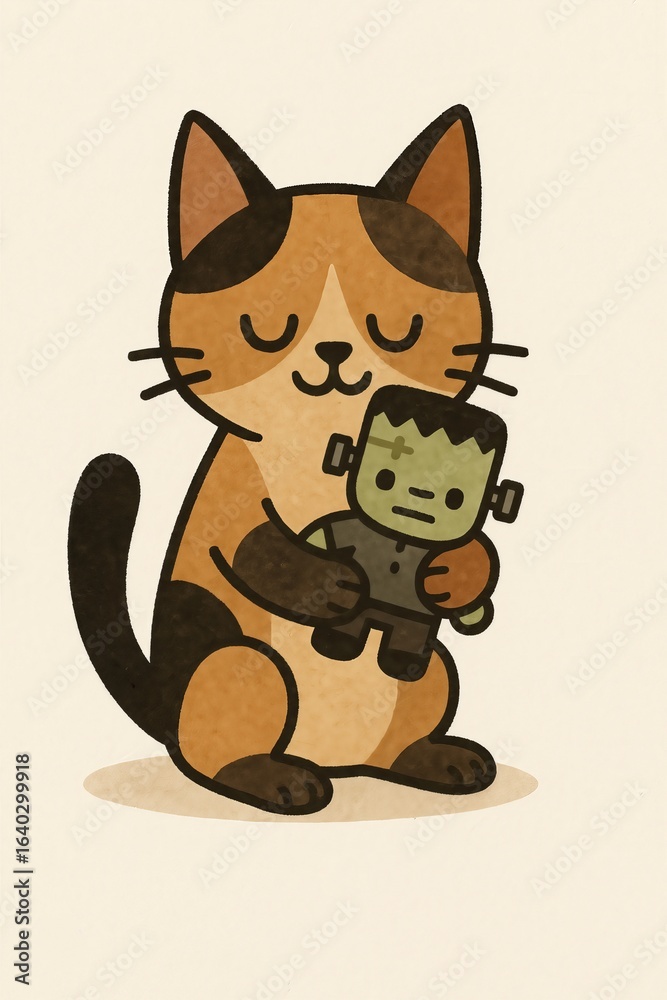Fototapeta premium cat and mouse