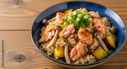 秋の炊き込みご飯