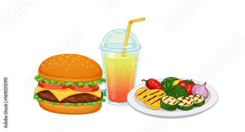 juice and foods