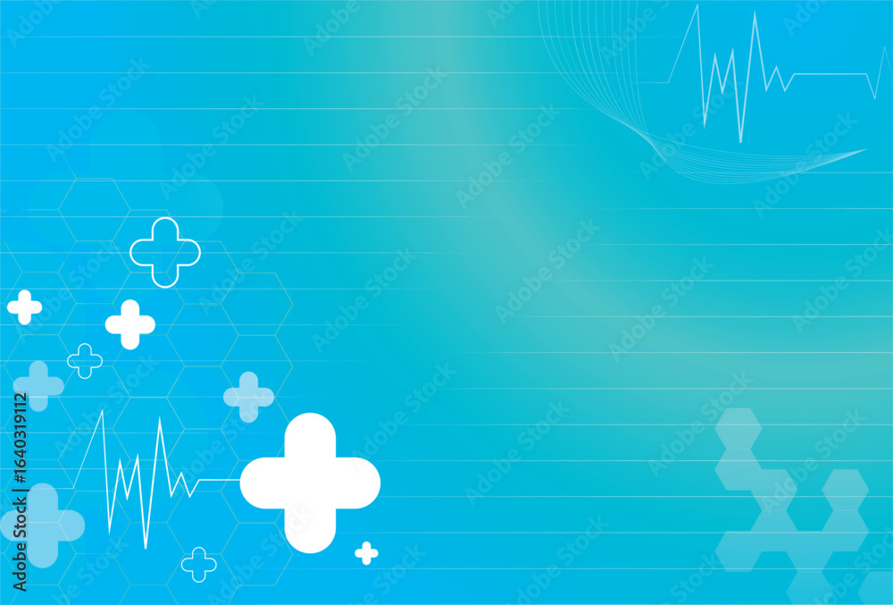 Fototapeta premium Modern medical background design, health background design, healthcare background, medical elgant background