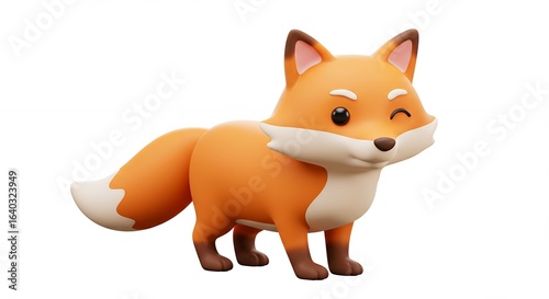 Cartoon fox character illustration