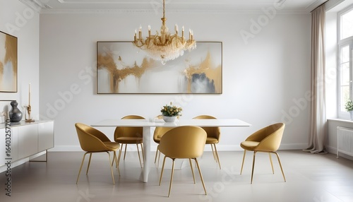 Photo interior modern design room 3d illustration