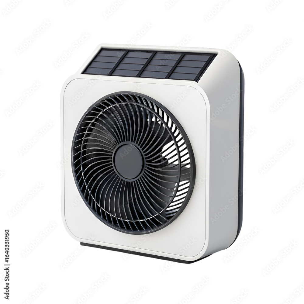 Fototapeta premium electric fan isolated on white