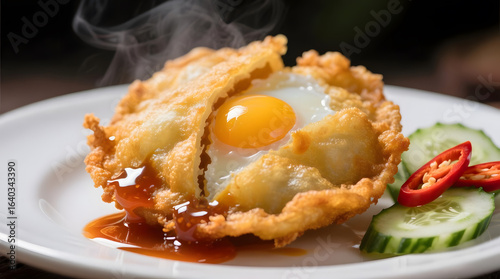 Cut Open Pempek Kapal Selam